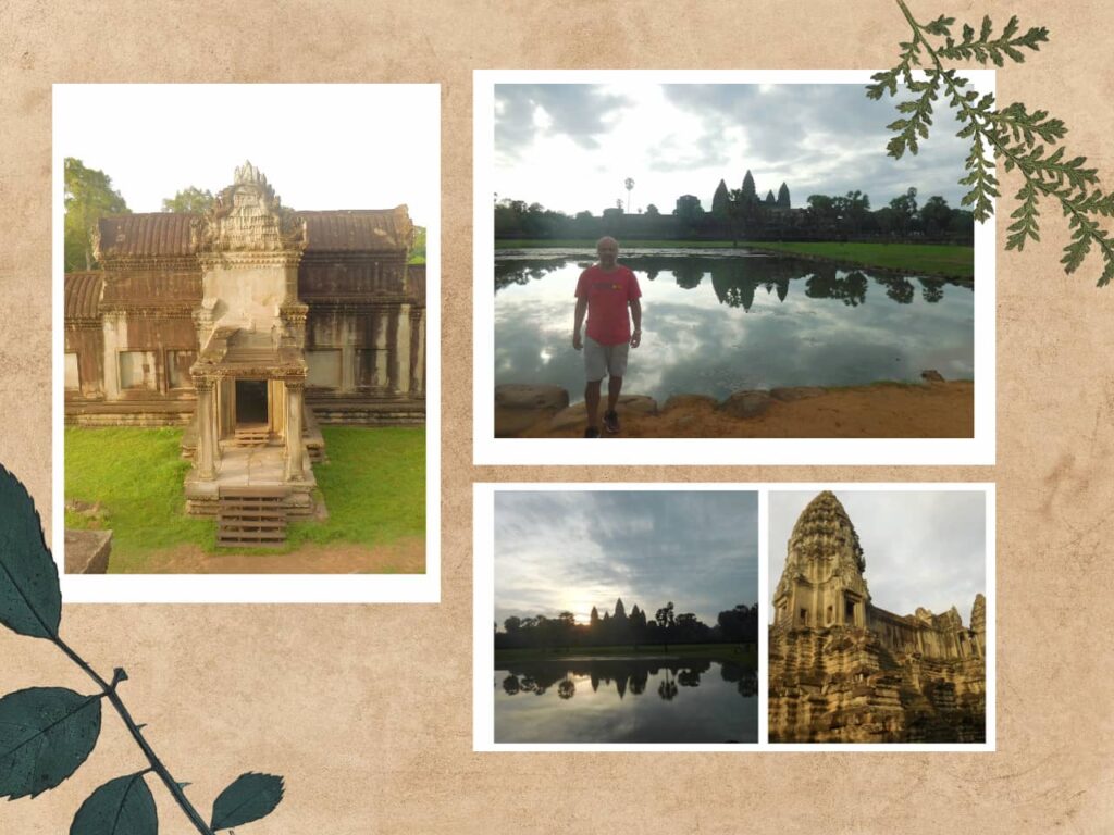 Angkor Wat mosaico