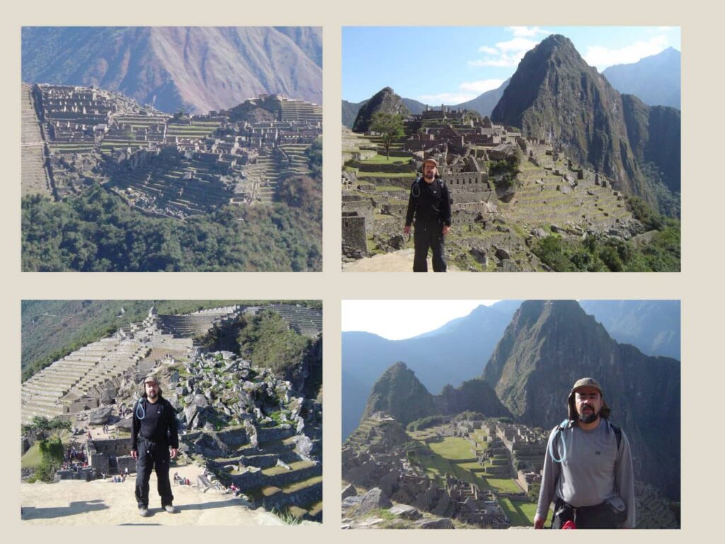 Machu Picchu mosaico