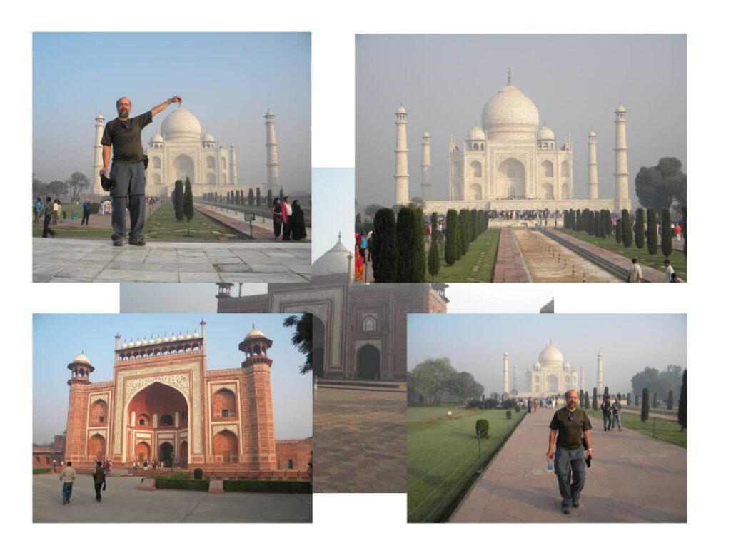 Taj Mahal mosaico