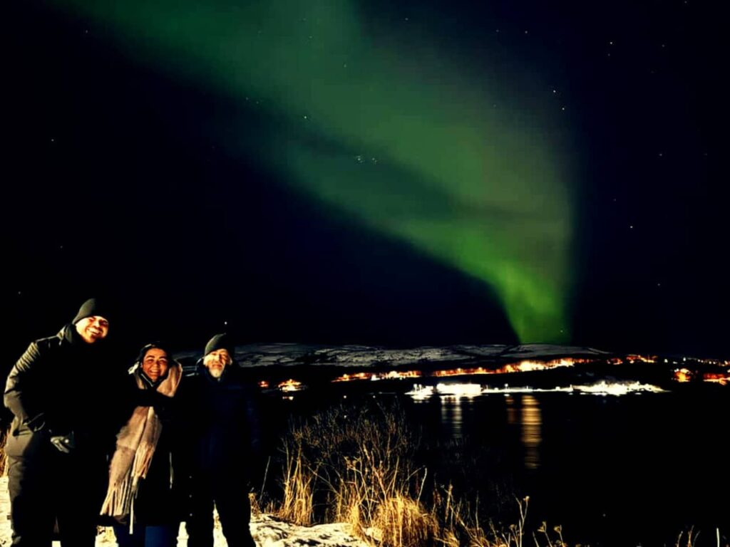 Aurora boreal em Kirkenes