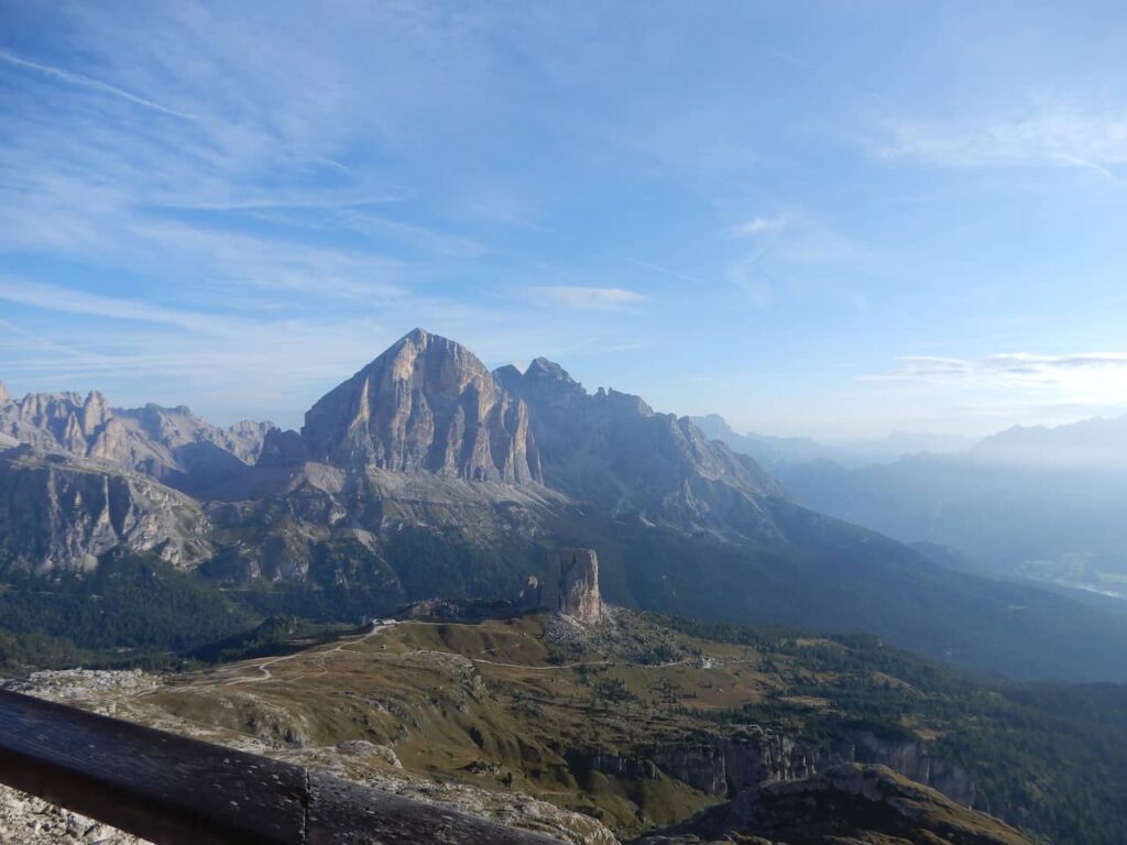 O amanhecer no refúgio NuvoLau