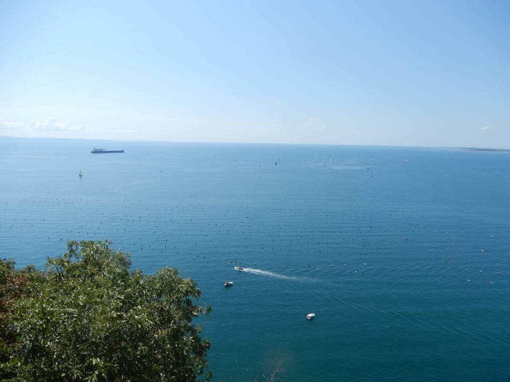 Sea in Trieste - Italy