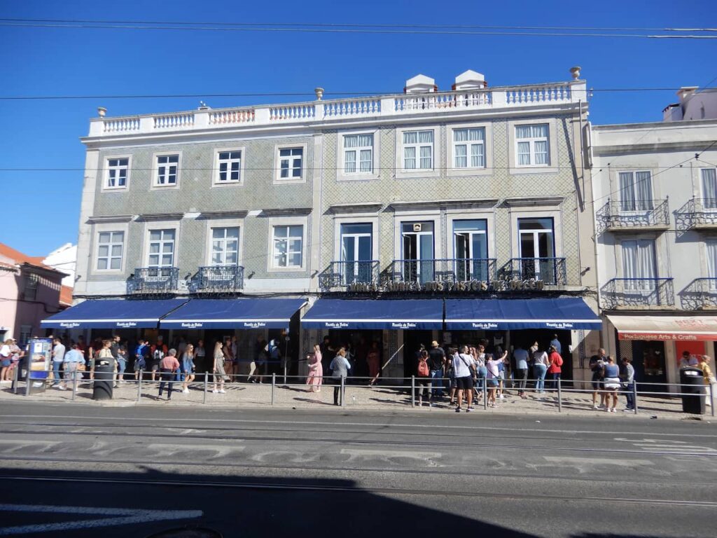 Original factory of Belém pastries