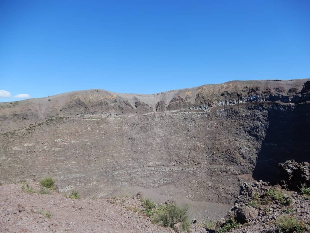 crater of Vesuvius