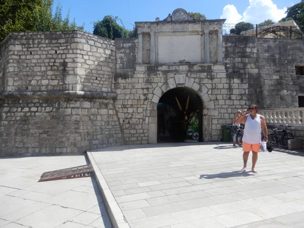 Muro da cidade de Zadar