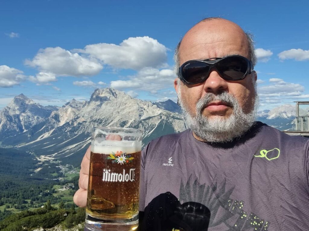 First beer of the trail