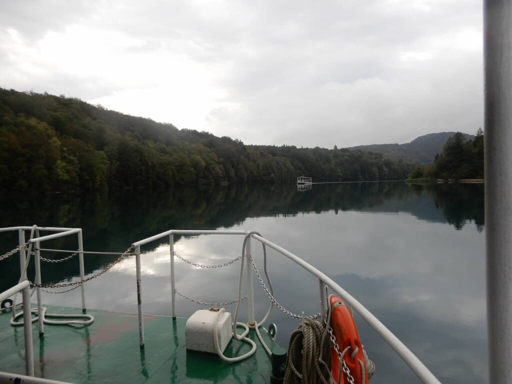 Plitvice lakes boat trip