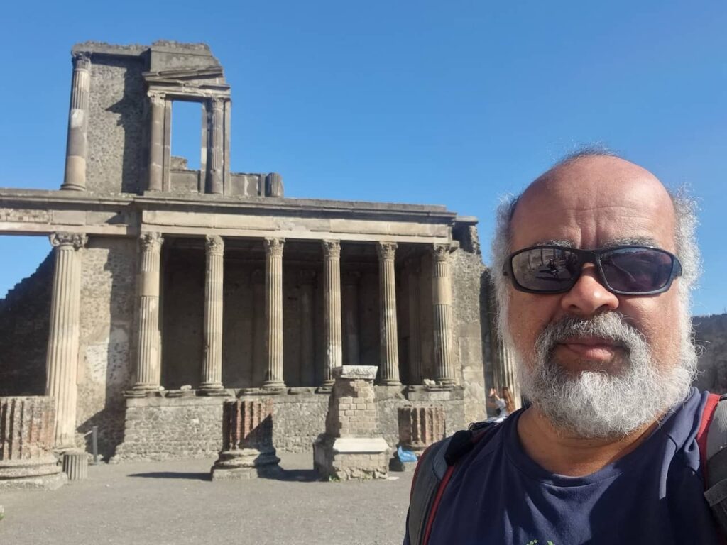 Basilica in the Ruins of Pompeia