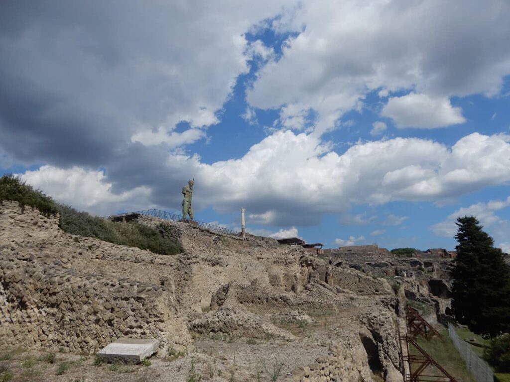 the Ruins of Pompeii