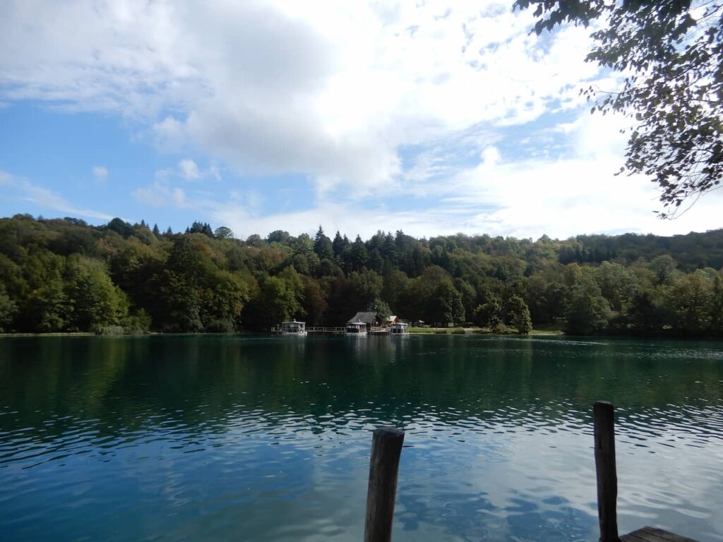 View from P1 - Plitvice lakes