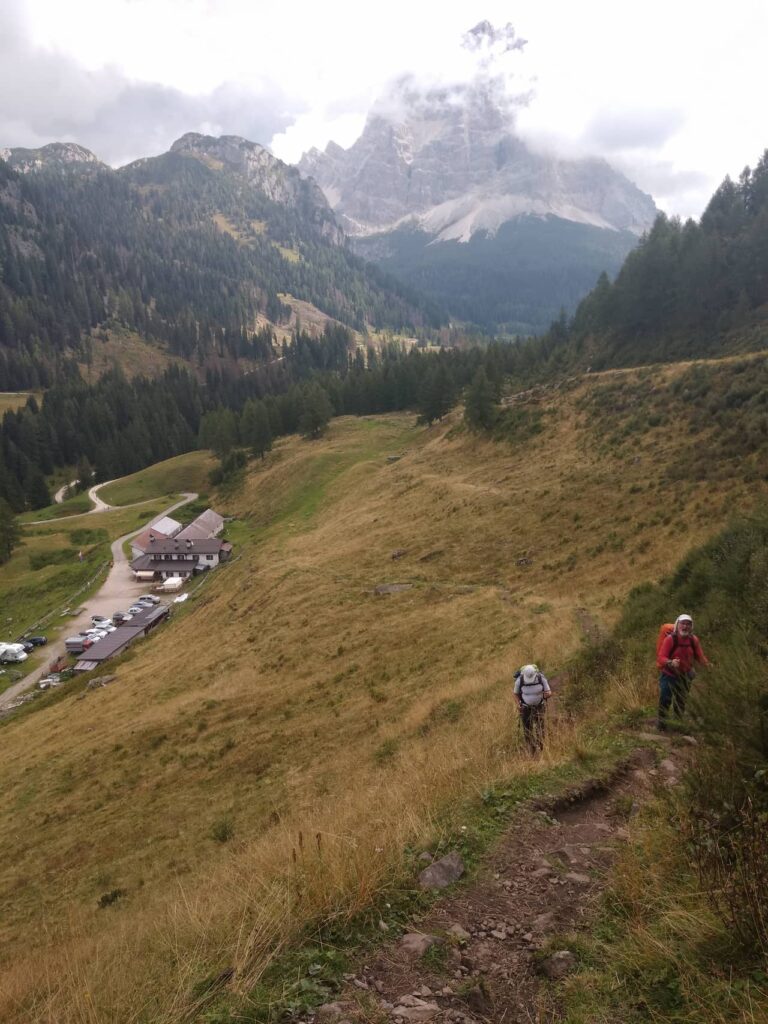 Trail 461 climb - Alta via 1