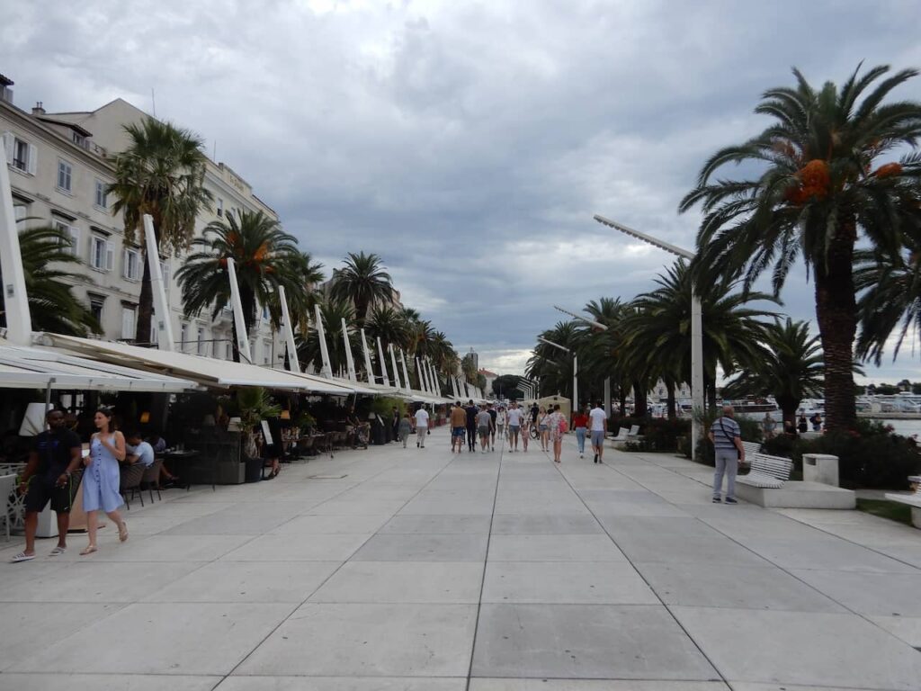 Split's main promenade