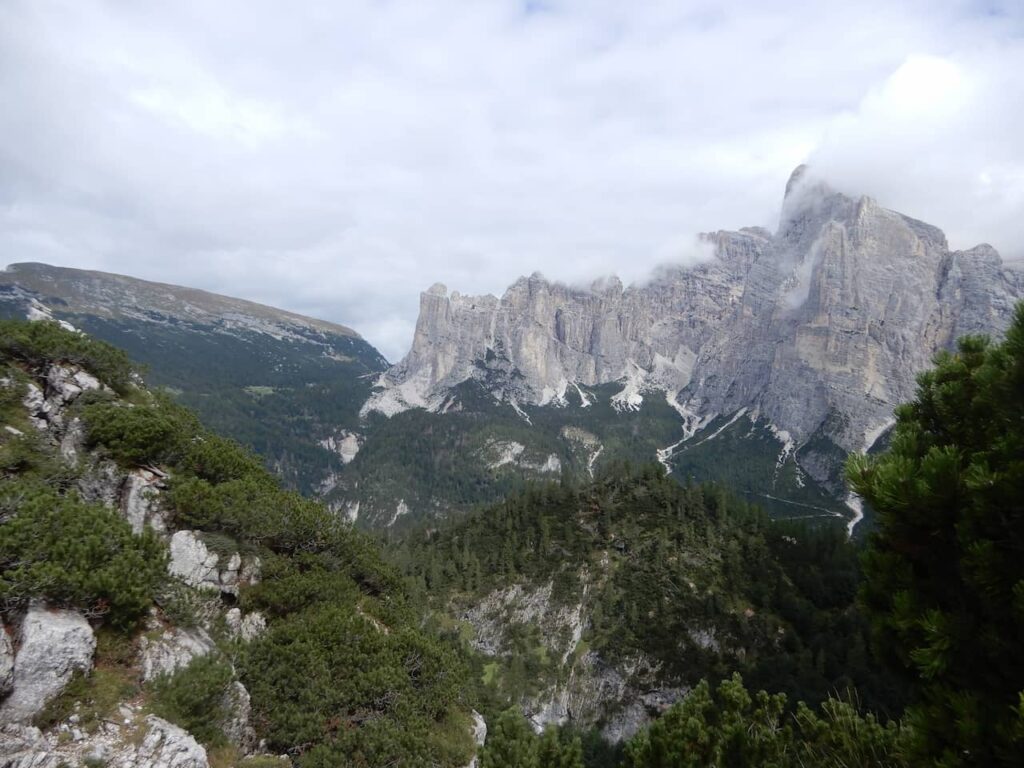 Mount Civetta in the background