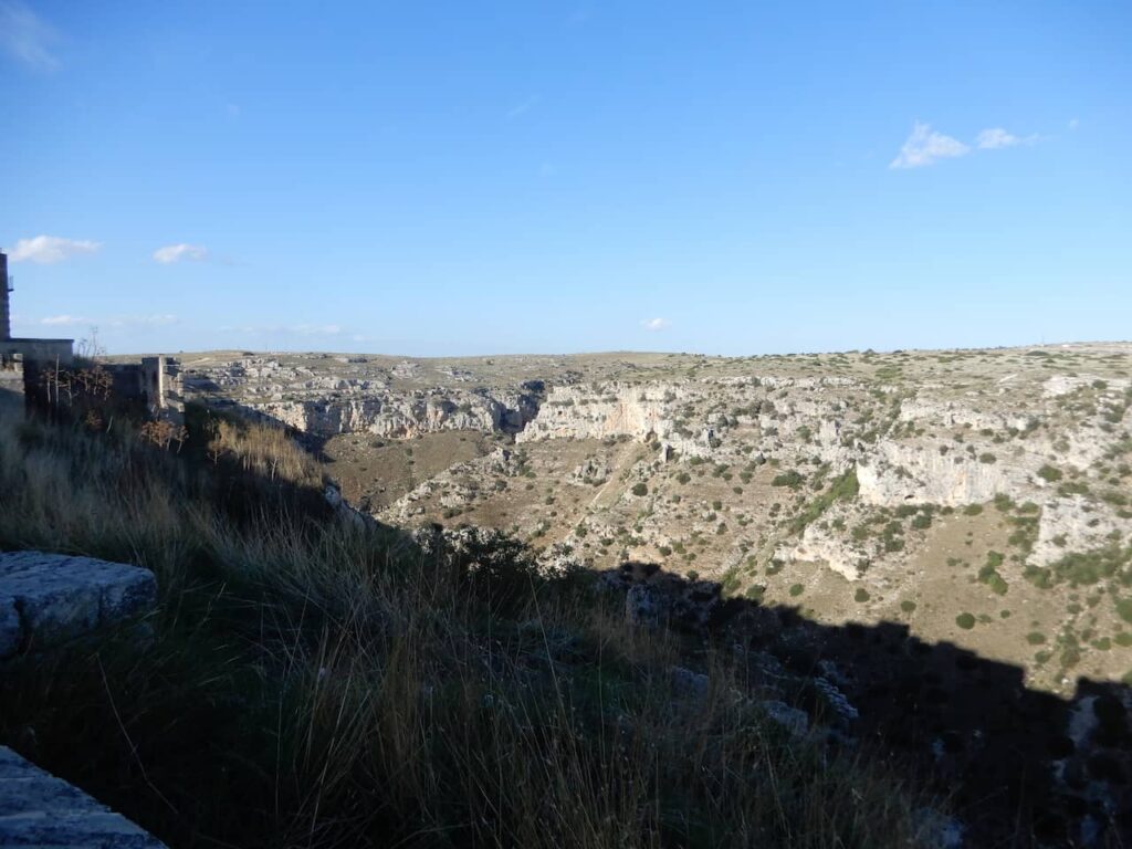 Gravina stream valley