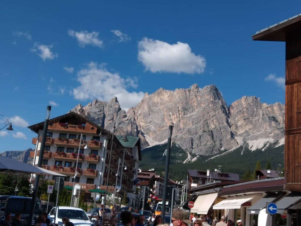 Montanha em Cortina