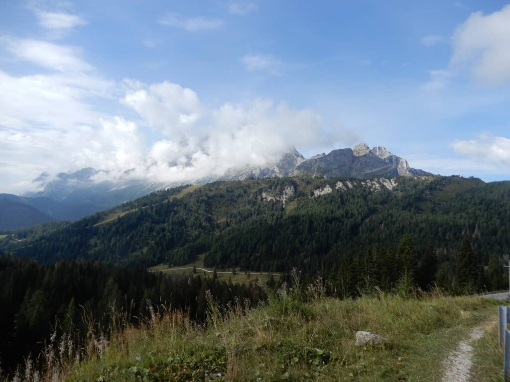 Vista das montanhas