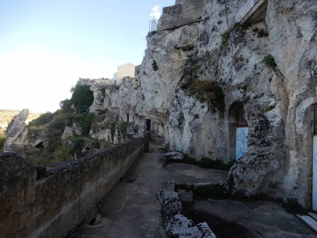 Caves in Matera