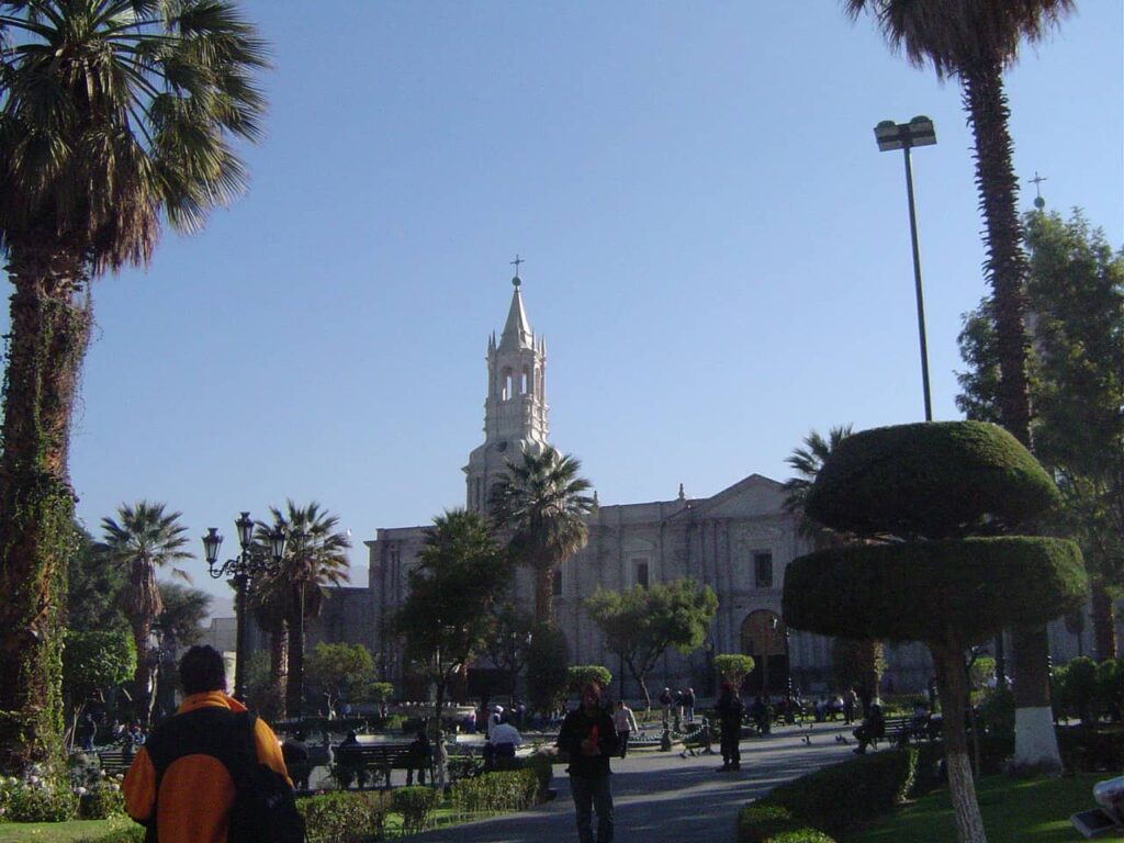 Plaza de Armas and Arequipa Cathedral