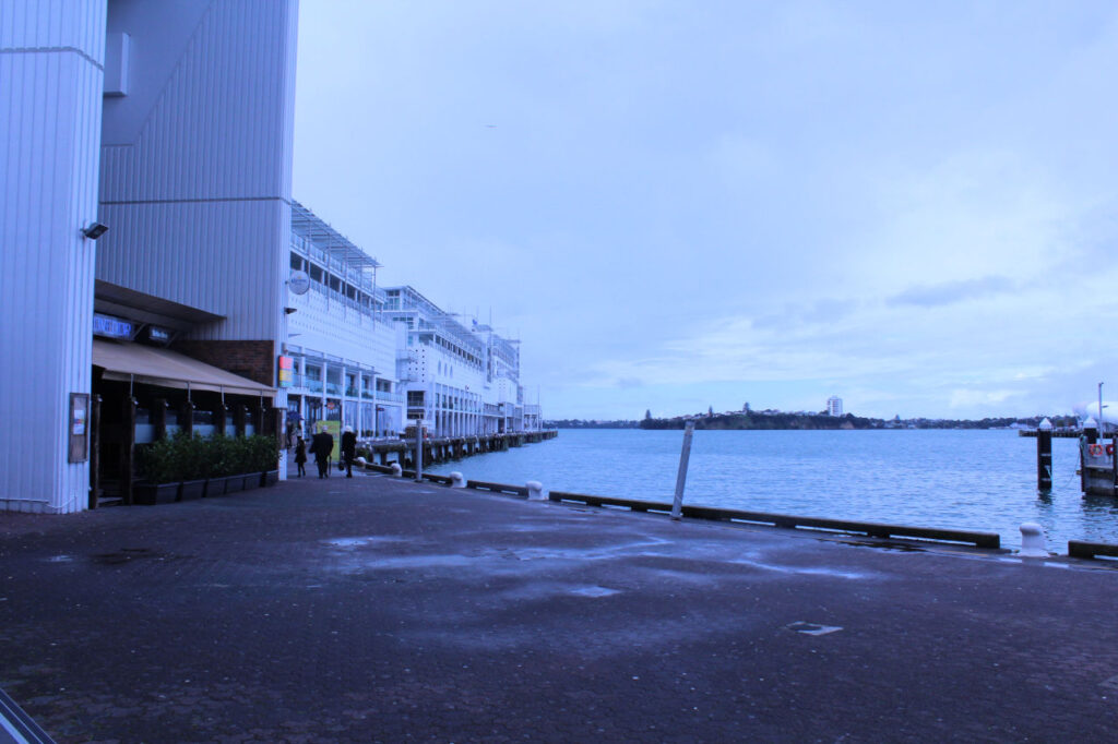 Auckland port - New Zealand