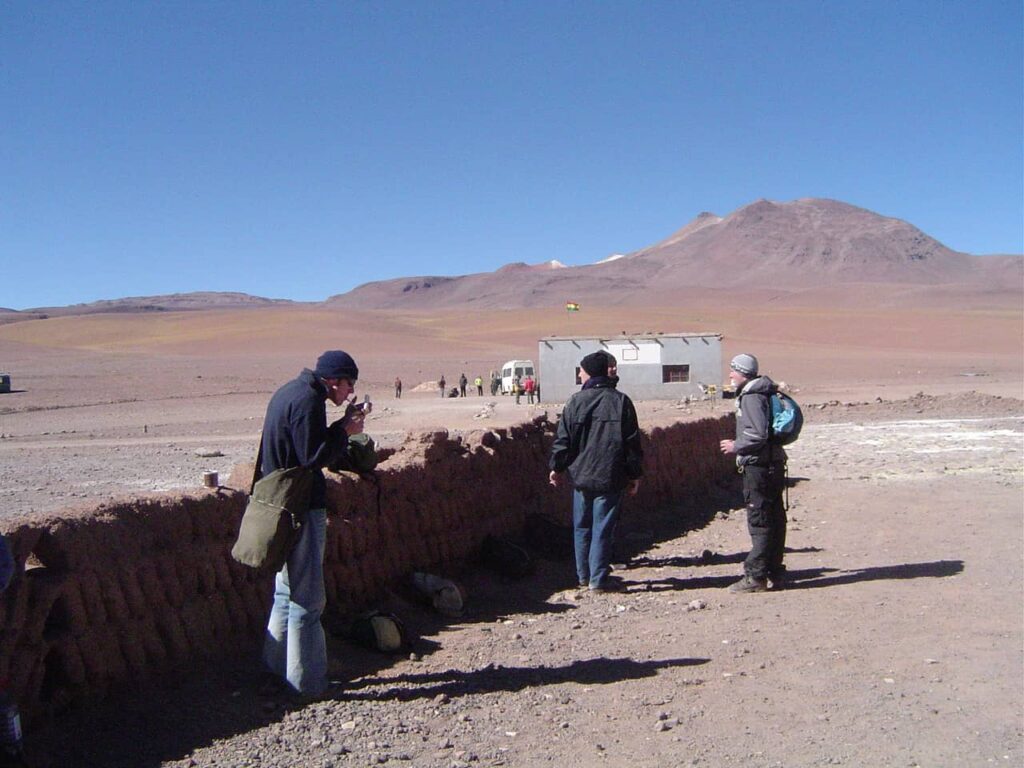 Border between Bolivia and Chile