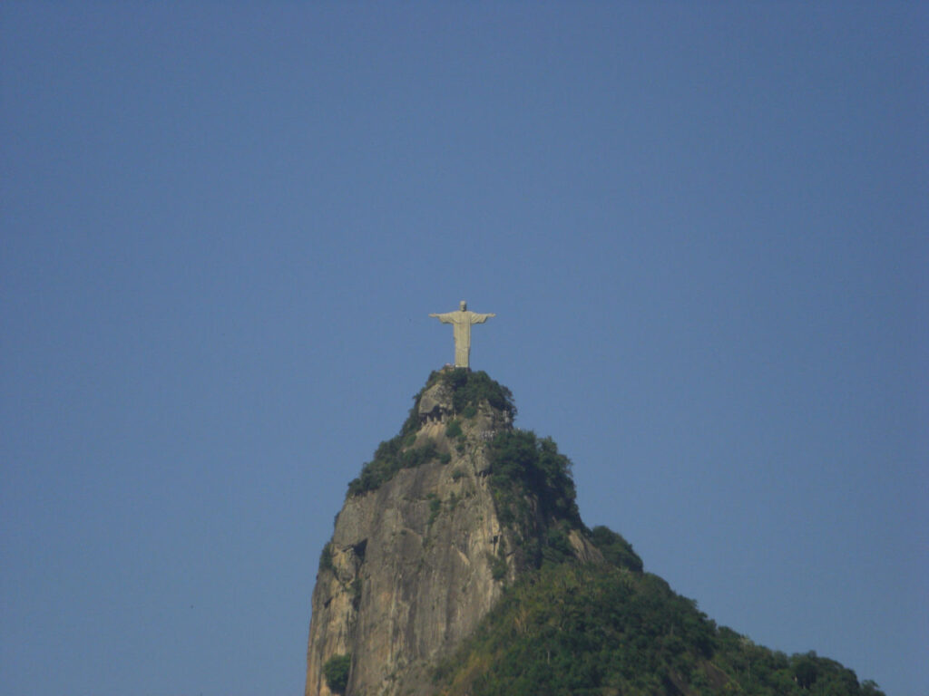 Morro do corcovado vista de Botafogo