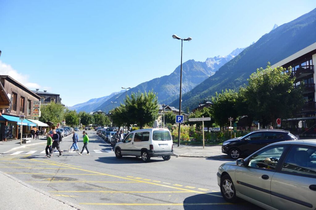 chamonix street