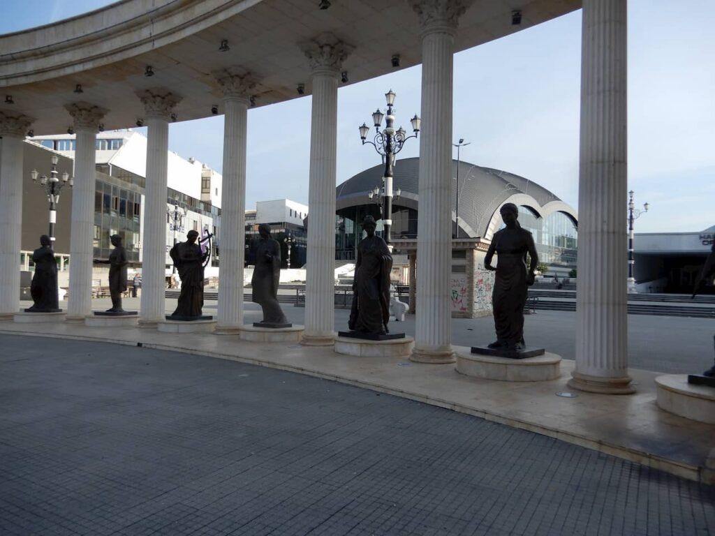 Macedonian Independence Columns