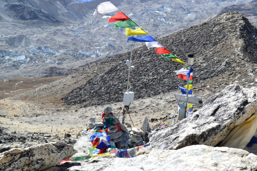 View from the summit of Kalapatar