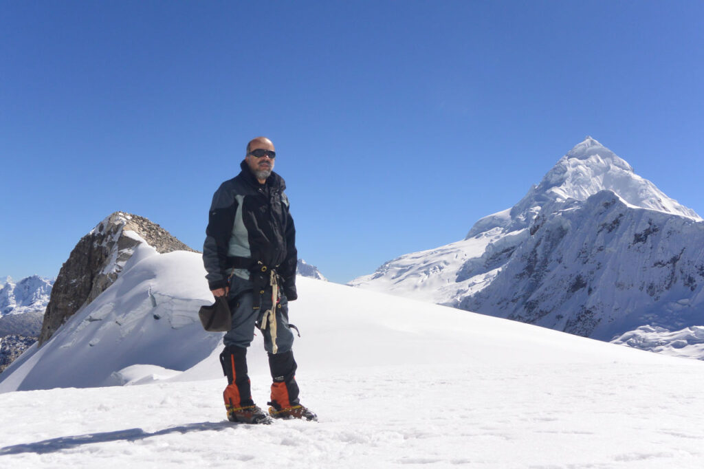 Me on the way to Ishinca mountain- Peru