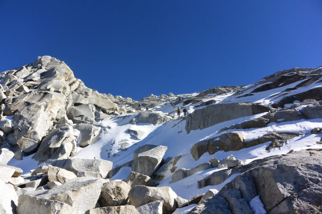 Beginning of the Urus Glacier