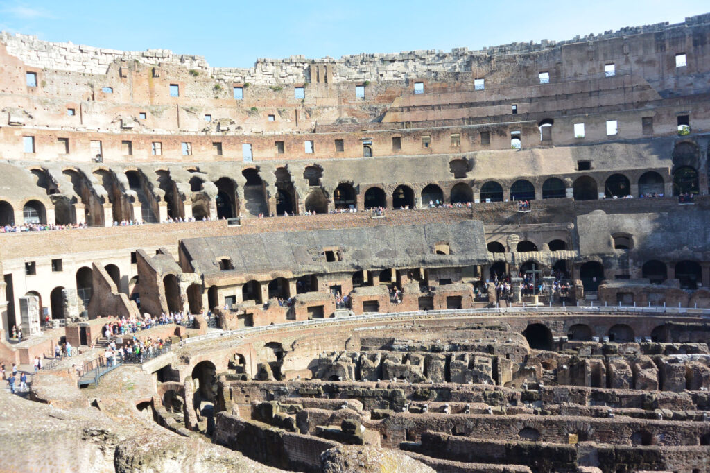 Inside the Colosseum - 7 Wonders of the World