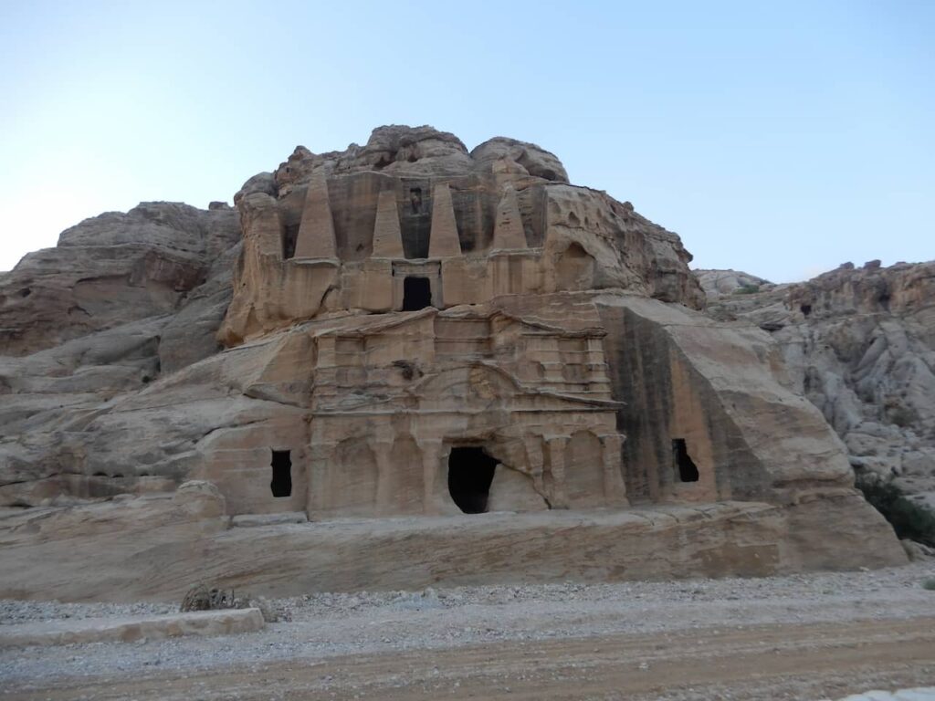 Djinn Blocks at the entrance to Petra