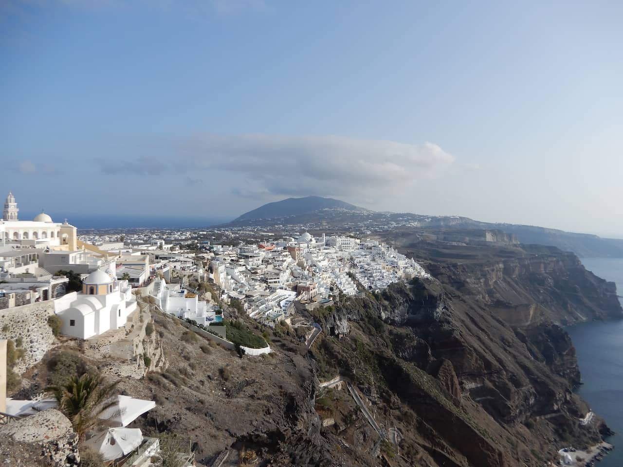 Fira, capital of Santorini