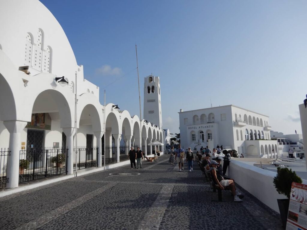 Fira Theotokopoulos Main Square - Santorini