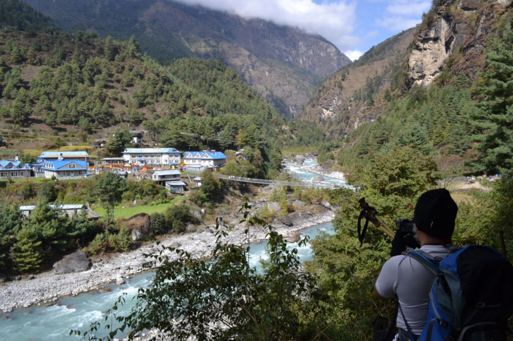 Suspension bridge - Everest