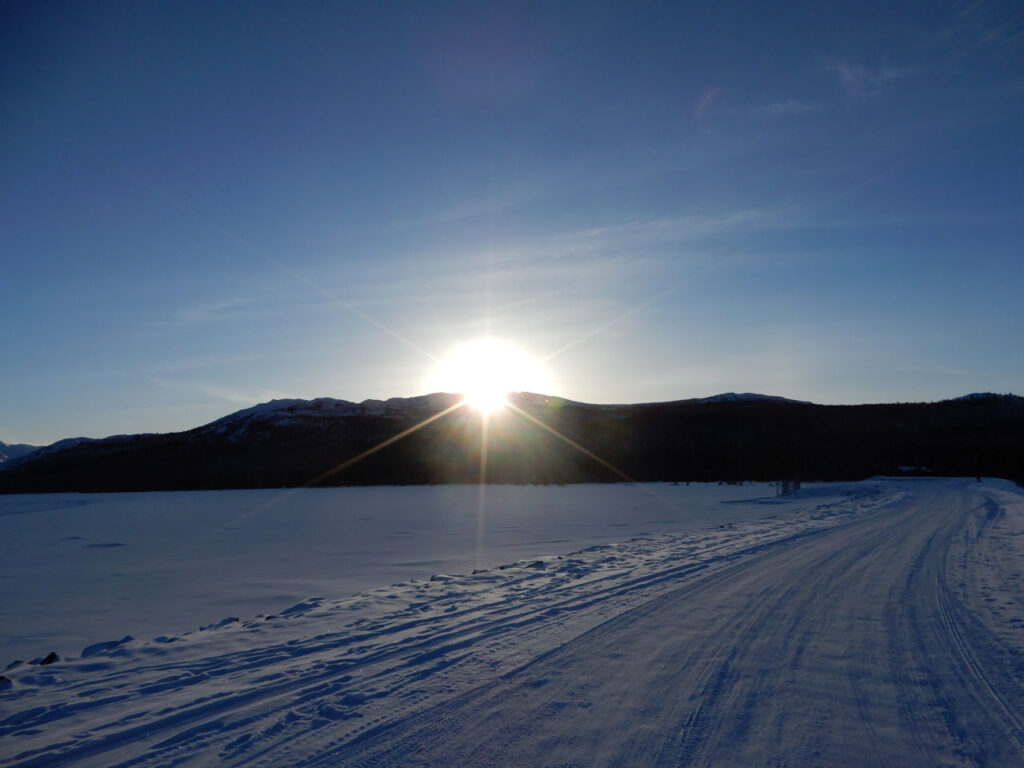 Sunset at Fish Lake