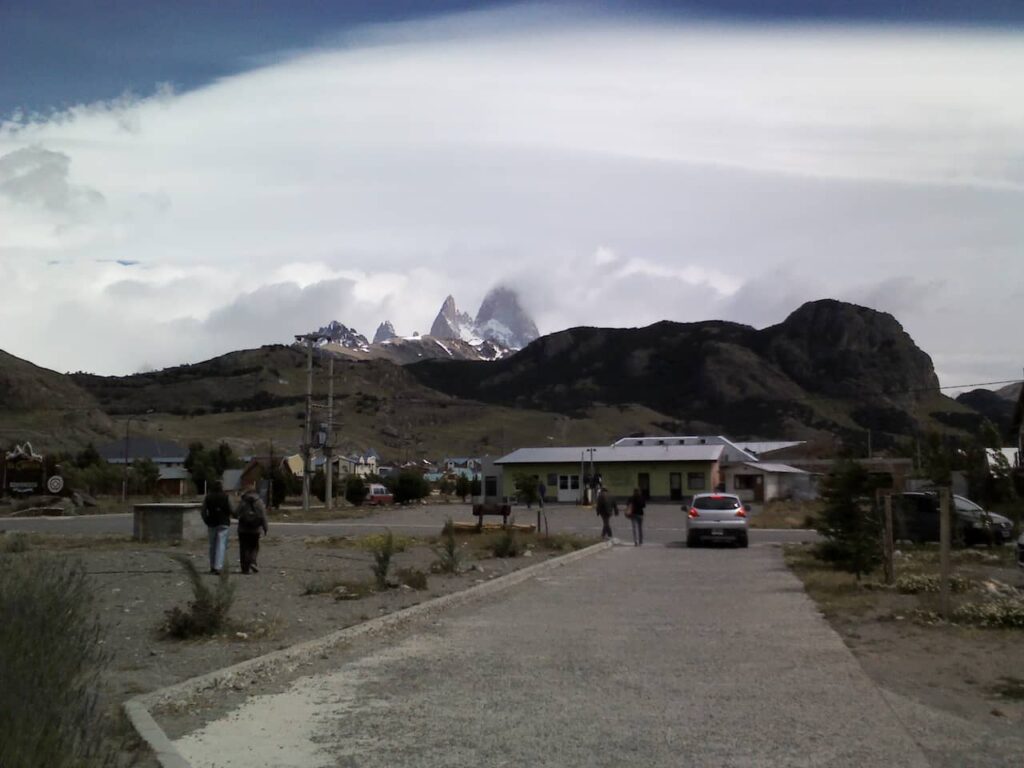 Fitzroy Mountain in the background