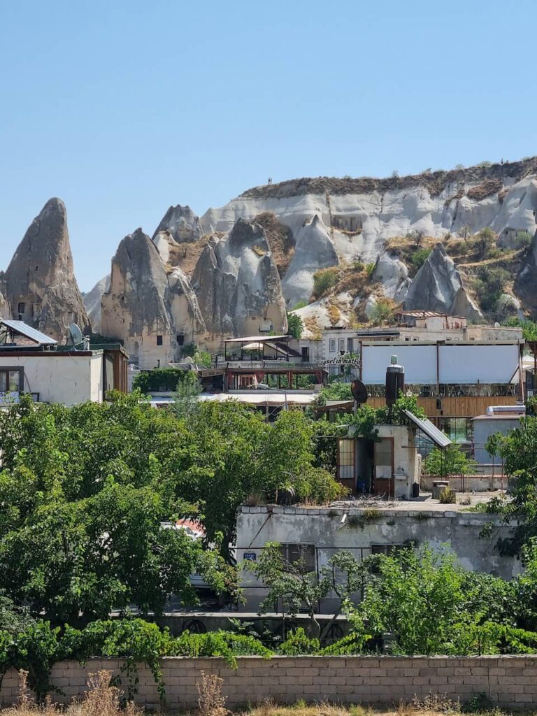 Fairy chimney at Goreme town