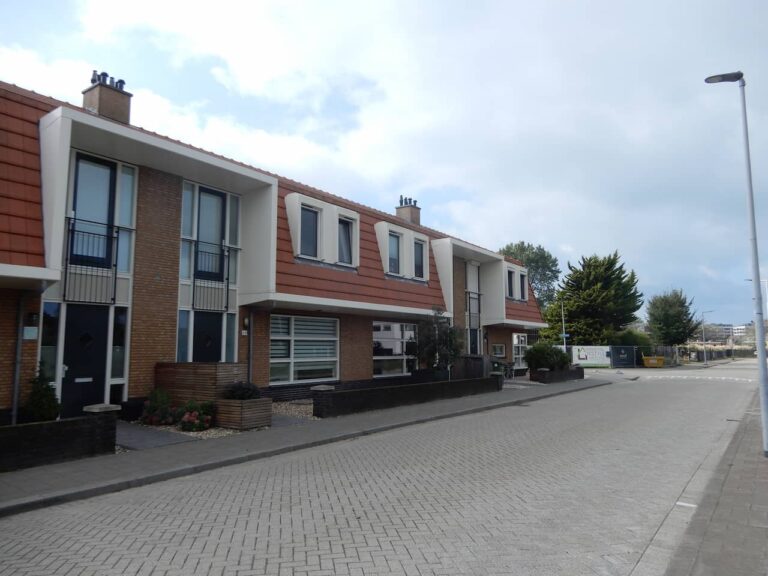 Beach houses in Hoek van holland haven