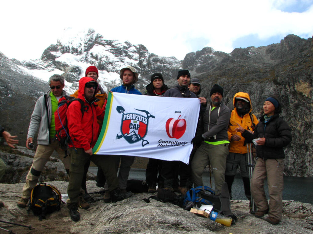 Team at Churup Lagoon