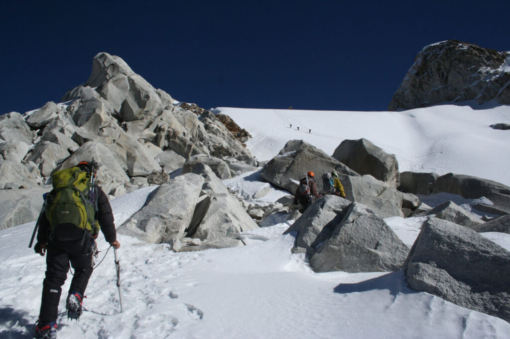 Towards the Summit of Urus - Peru