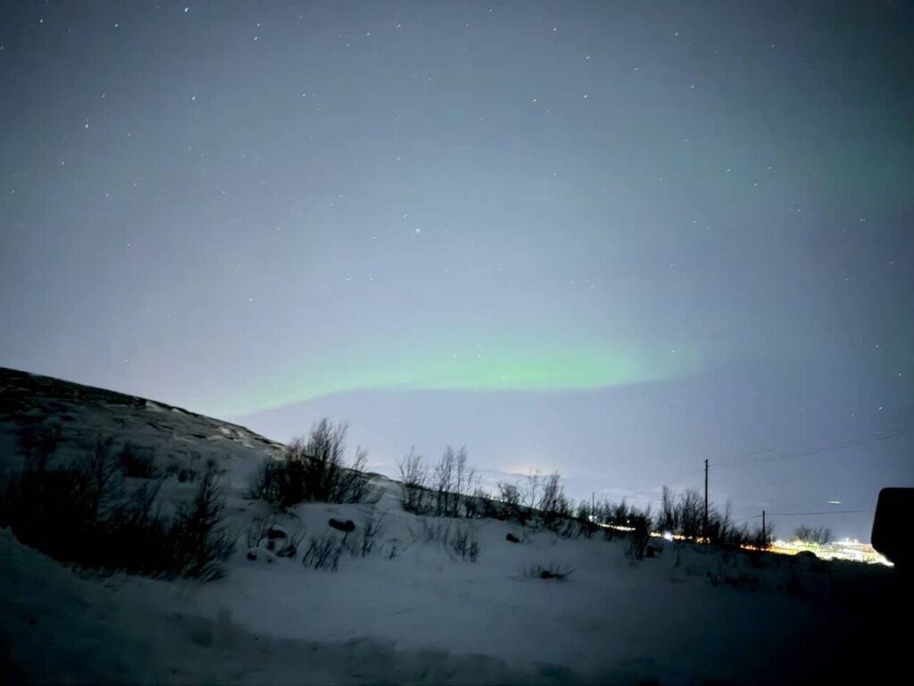 aurora boreal em tromso