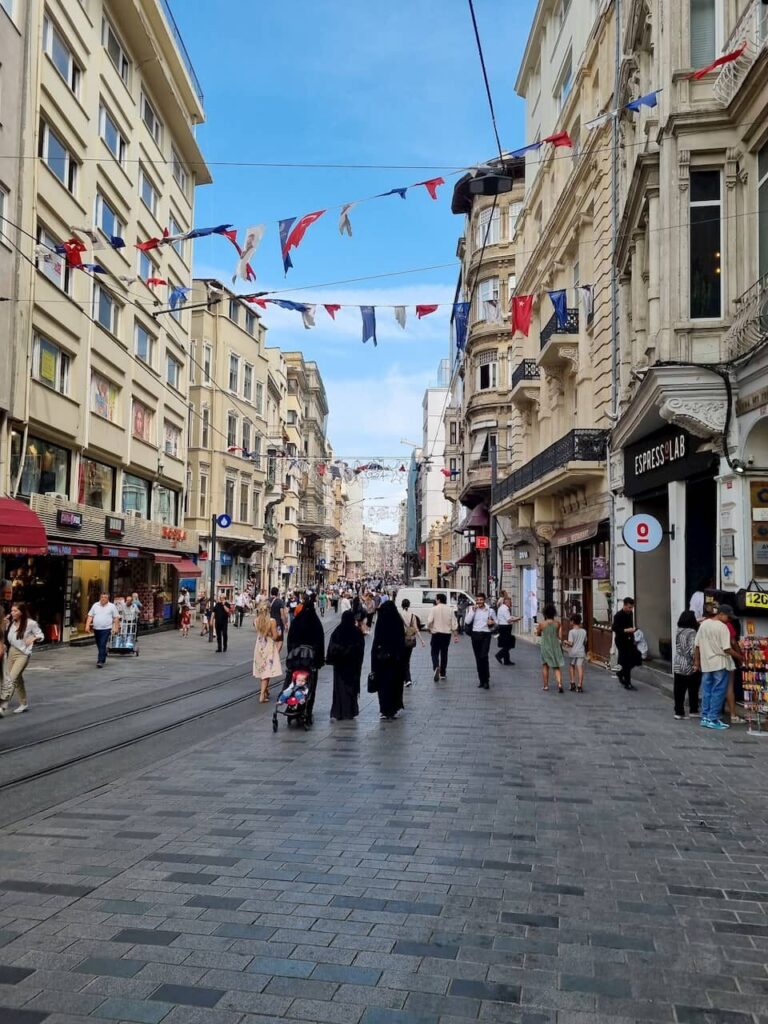 Rua Istiklal - Istambul