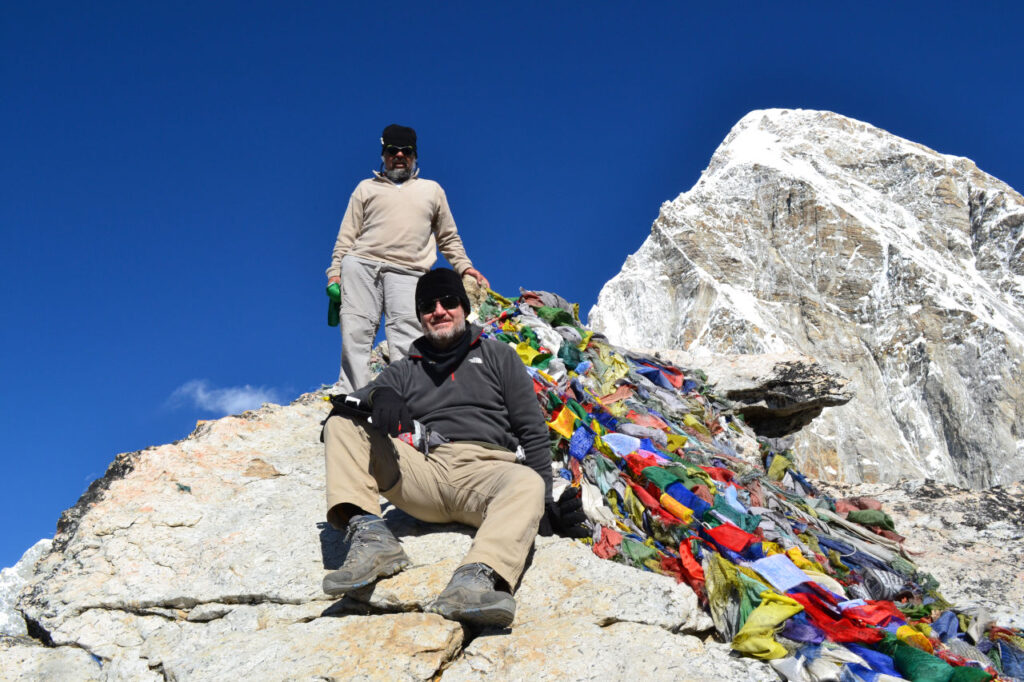 Me and Jorge on the summit of Kalapatar