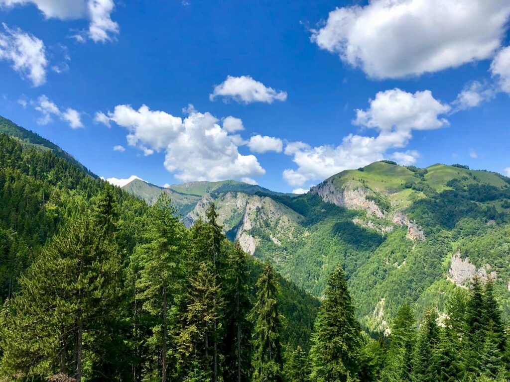 Rukova Mountain in Kosovo