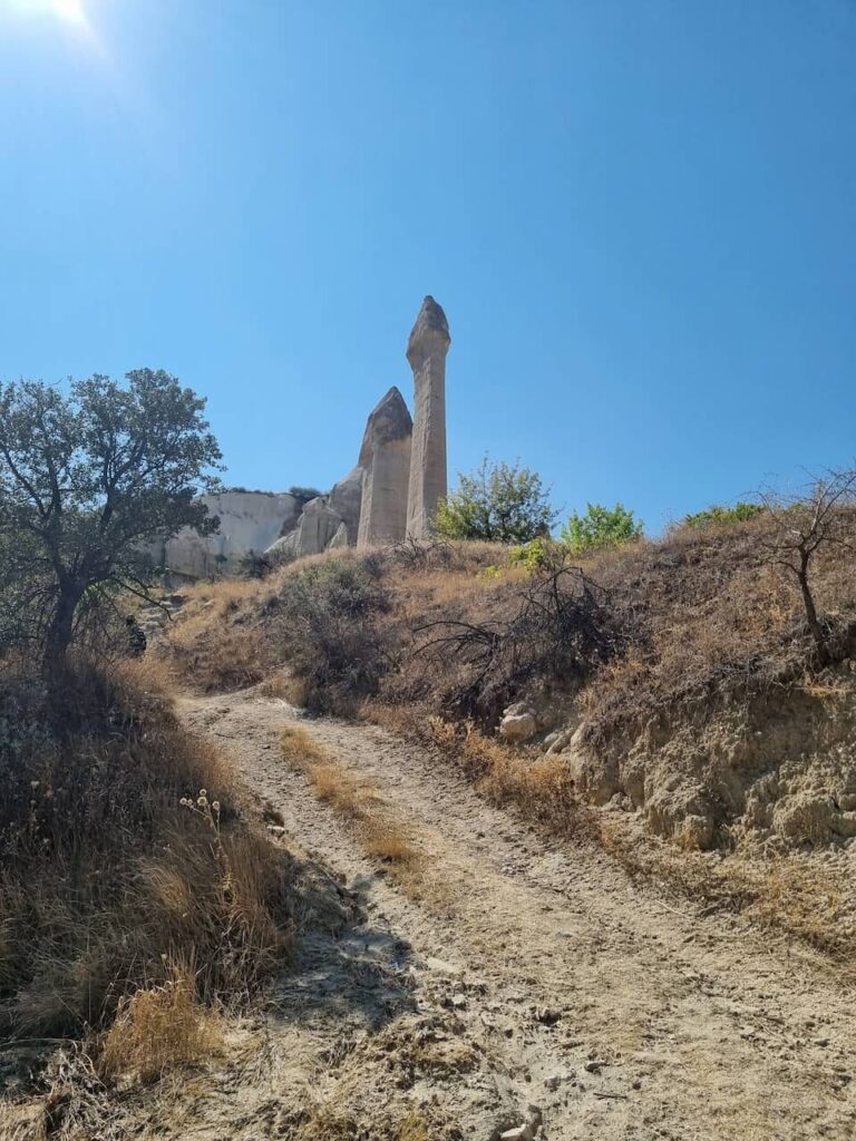 Chaminés de fada no Love Valley