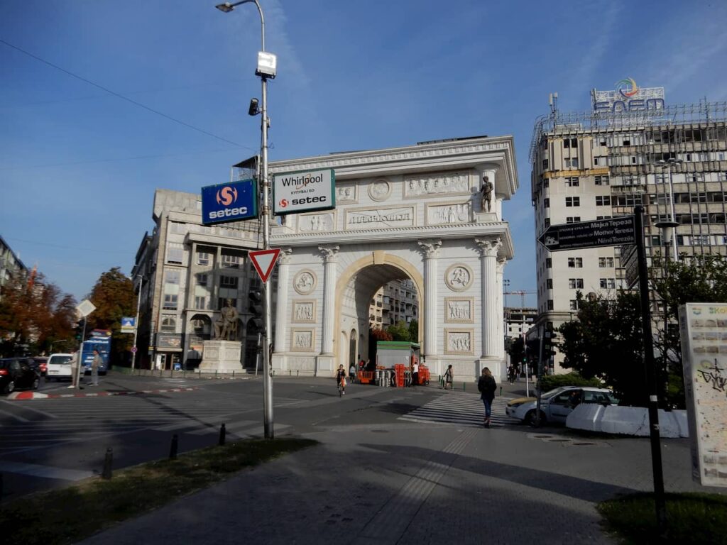 Macedonia Gate - Skopje