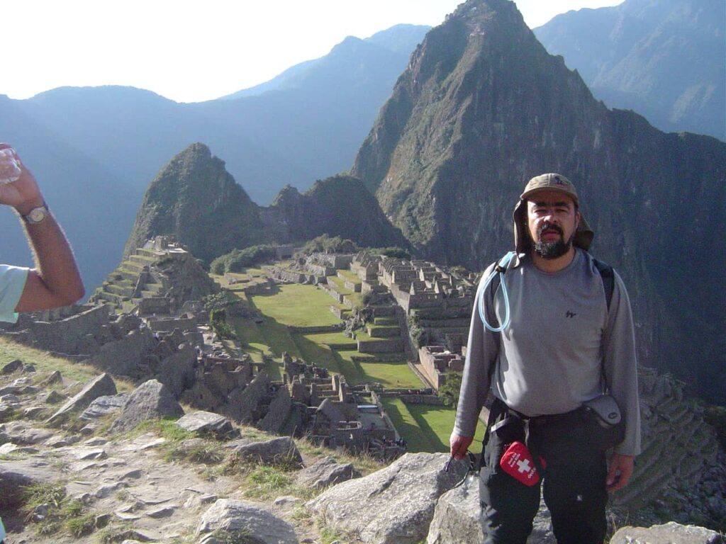 Eu e Machu Picchu