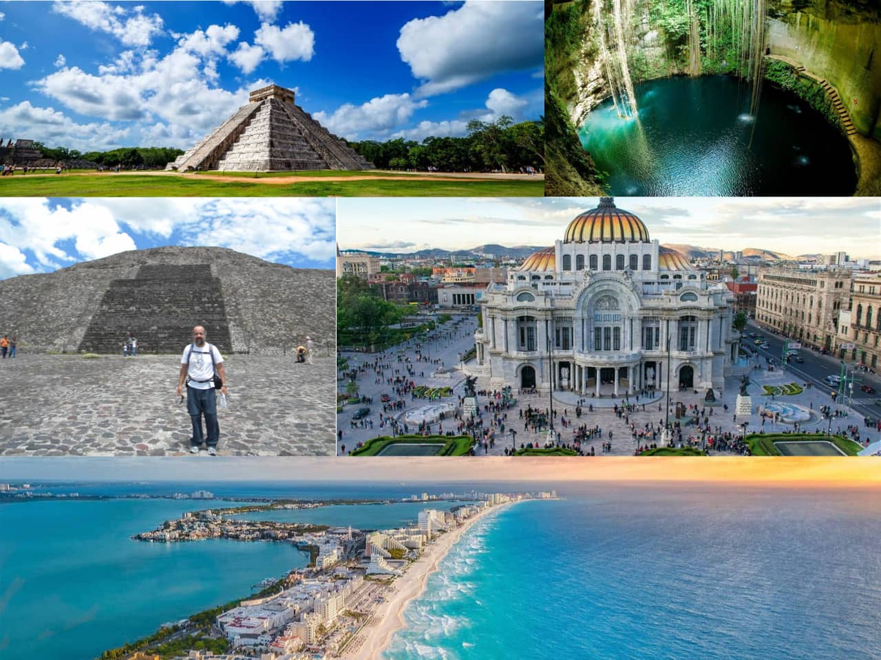 Principais atrações do México