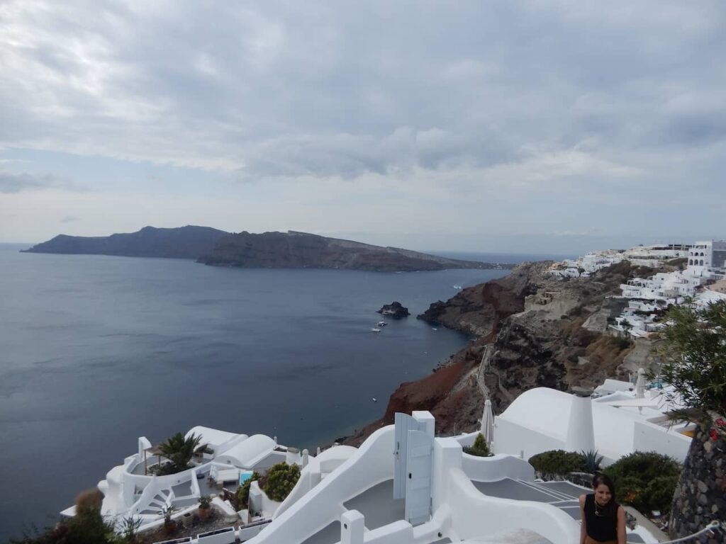 view of the aegean sea